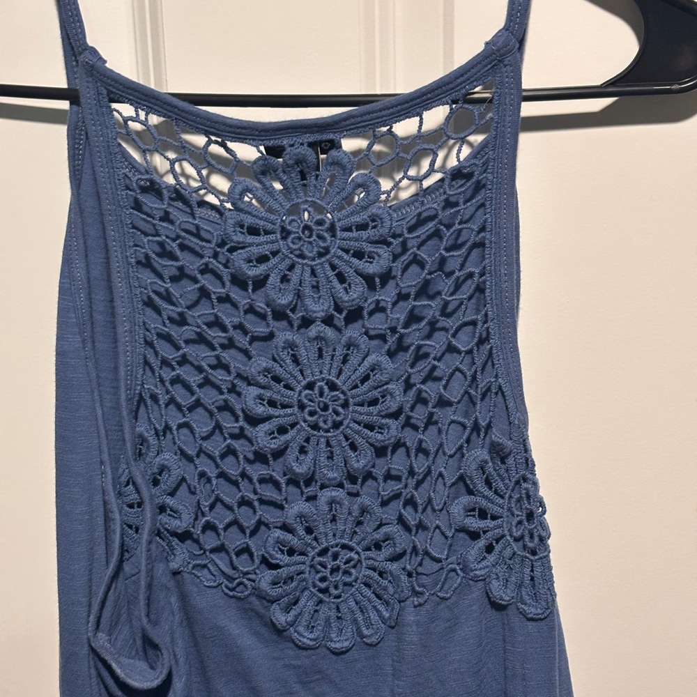 Torrid Scoop Crochet Racerback Tank - Picture 4 of 6